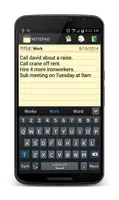 Notepad ภาพหน้าจอ 6