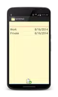 Notepad ภาพหน้าจอ 2