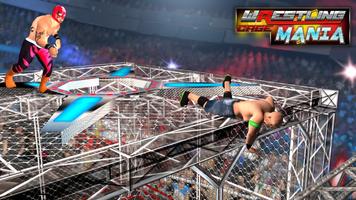 Wrestling Cage Mania captura de pantalla 2