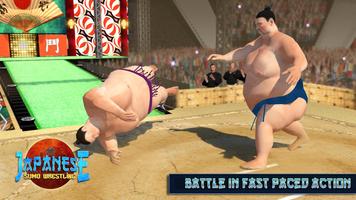 Japanese Sumo Wrestling - Wrestling Games Fighting capture d'écran 1