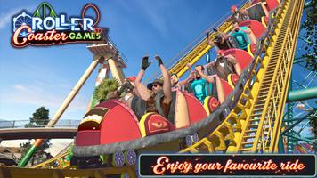 Roller Coaster Games : Rollercoaster Simulator Affiche