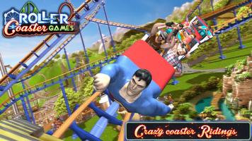 Roller Coaster Games : Rollercoaster Simulator capture d'écran 1