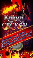 Karma clicker: aventura do diabo Cartaz