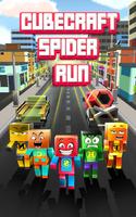 CubeCraft Spider Run Affiche