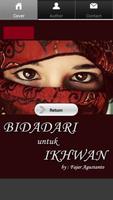 Novel Bidadari Untuk Ikhwan ポスター