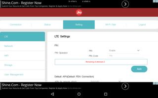Admin Console for JioFi screenshot 3
