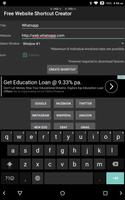 Free Website Shortcut Creator تصوير الشاشة 1
