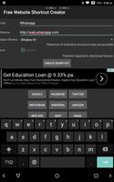 Free Website Shortcut Creator screenshot 1