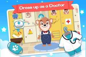 Uncle Bear Hospital Kids Game capture d'écran 1