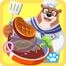 熊大叔餐廳 - 熊大叔兒童教育遊戲 APK
