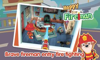 Happy Fireman تصوير الشاشة 1