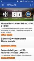Montpellier Foot Supporter Affiche