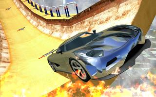 Big Mega Ramp Car Racing Stunts Simulator capture d'écran 2