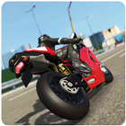 Moto Bike 3D : City Highway Rider Simulator 2018 icône