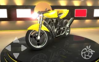 Moto Bike Racer : City Highway Riding Simulator 3D Affiche