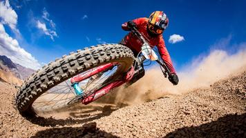 Bike Mayhem Mountain Racing Wallpaper 포스터