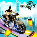 Superhero Moto Stunt Bike Attack Race APK