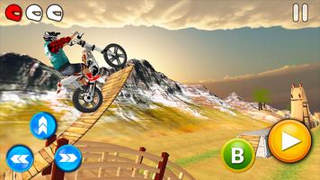 Tricky Bike Racing With Crazy  تصوير الشاشة 1