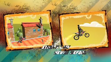 Crazy Bike Stunts New Free Affiche