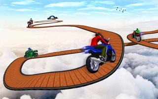 Impossible Bike Stunt Games 2018 3D: Tricky Tracks ảnh chụp màn hình 1