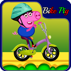 Bike Pepa Pig icon