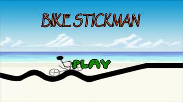 Poster Bike Stickman