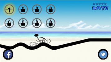 Bike Stickman اسکرین شاٹ 1