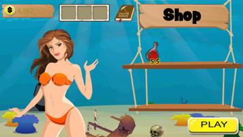 Bikini Fishing Mania 3D captura de pantalla 1