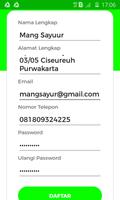 برنامه‌نما Mang Sayuur عکس از صفحه