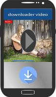 Video Downloader for facebook Affiche