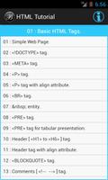 HTML Tutorial Programs imagem de tela 2