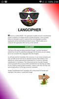 LANGCIPHER Poster