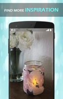 Cute Prism Mason Jar Candle Light poster