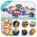 Superhero Comic Book Magnets Ideas