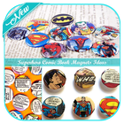 Superhero Comic Book Magnets Ideas icon