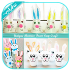 Unique Bunnies Foam Cup Craft ícone