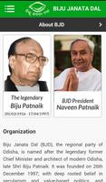 Official Biju Janata Dal (BJD) imagem de tela 1