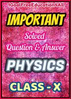 Physics class 10 Affiche