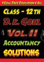 Account Class-12 Solutions (D  ポスター