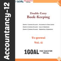 Account Class-12 Solutions (TS Grewal Vol-2) الملصق