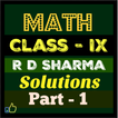 RD Sharma Class 9 Part-1