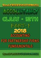 Account Class-12 Solutions (TS पोस्टर