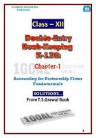 Account Class-12 Solutions (TS syot layar 2