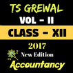 Account Class-12 Solutions (TS Grewal Vol-2) 2017