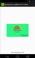 Biometronic Aadhaar eKyc poster