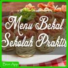 Kumpulan Menu Bekal Sekolah Praktis & Enak आइकन