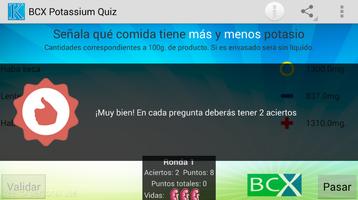 BCX POTASSIUM QUIZ screenshot 2