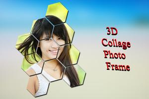 1 Schermata 3D Collage Photo Frame