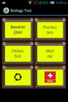Biology Quiz Test ポスター
