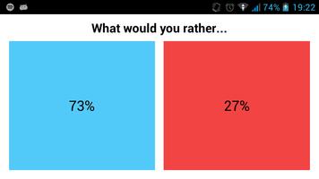 What would you rather? imagem de tela 1